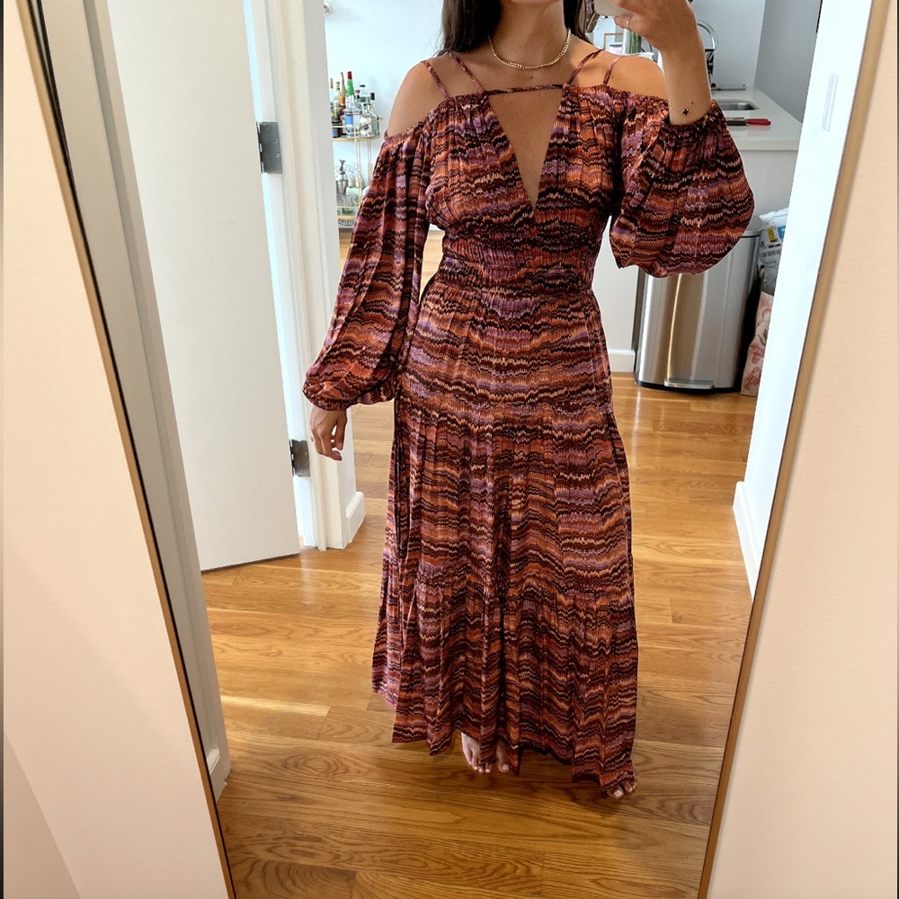 Patterned Ulla Johnson Long Dress